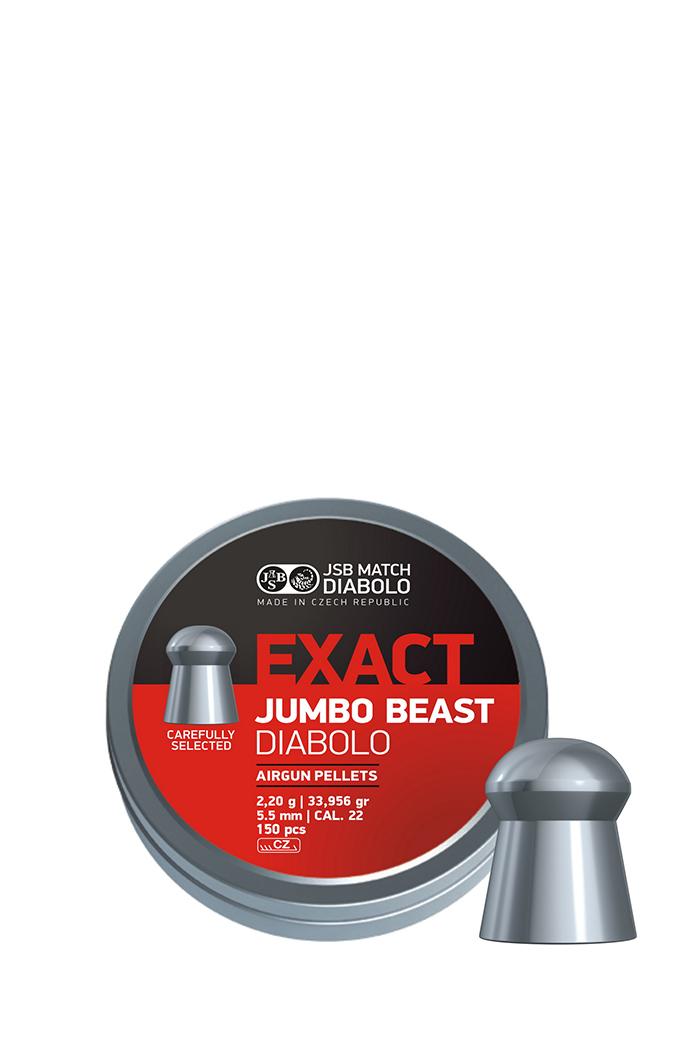 Exact Beast 5,5mm  /  150stuks / 2,20 gram  - 33,95 grain-265-a