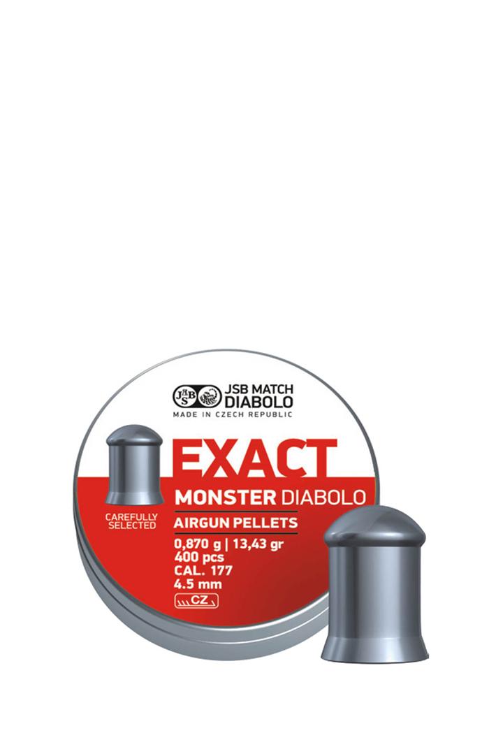 Exact Monster 4.52mm / 13,43 Grain - 0,87 Gram /  400 stuks-274-a