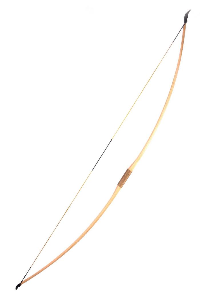 JDH - jdh longbow houten handboog 38lbs traditioneel incl pees 1