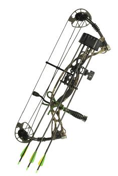 Hori-Zone - hori zone horizone air bourne compound handboog 70 lbs camouflage met pijlenhouder inc 3x pijl 4