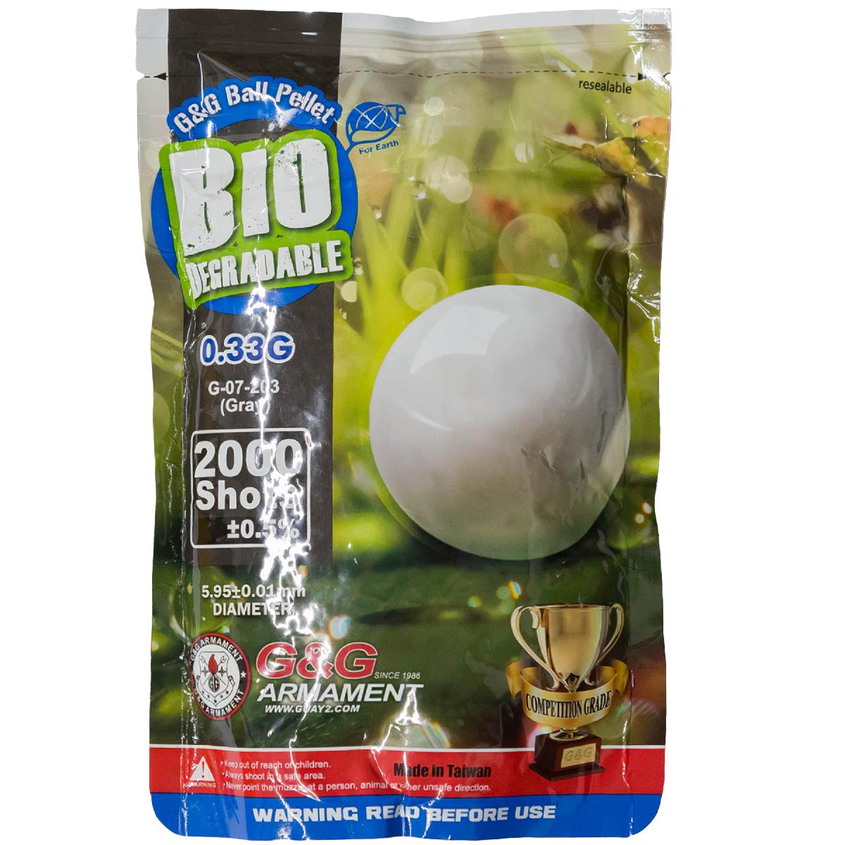 G & G - g g g g 0 33 grain bio degradable bb s 6mm 1 1