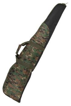 JDH - jdh geweertas met draagband 110cm zijvak digi camouflage 1