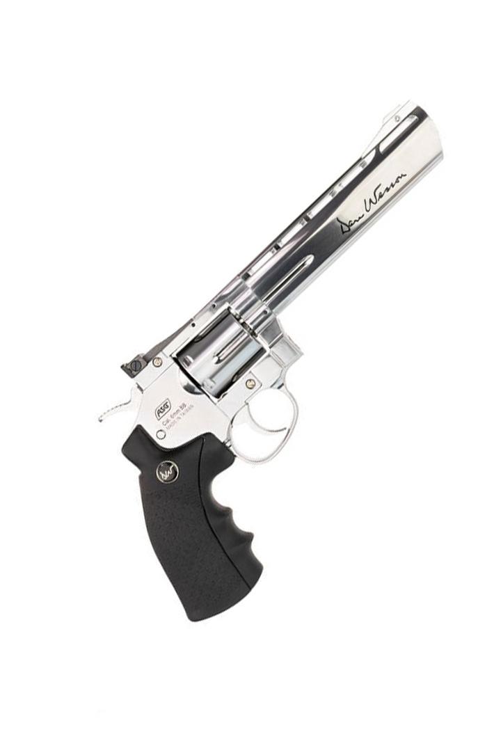 Dan Wesson 715 /  6 Inch Airsoft 6mm Revolver ,  1 Joule / 6-Schots Co2-2698-a