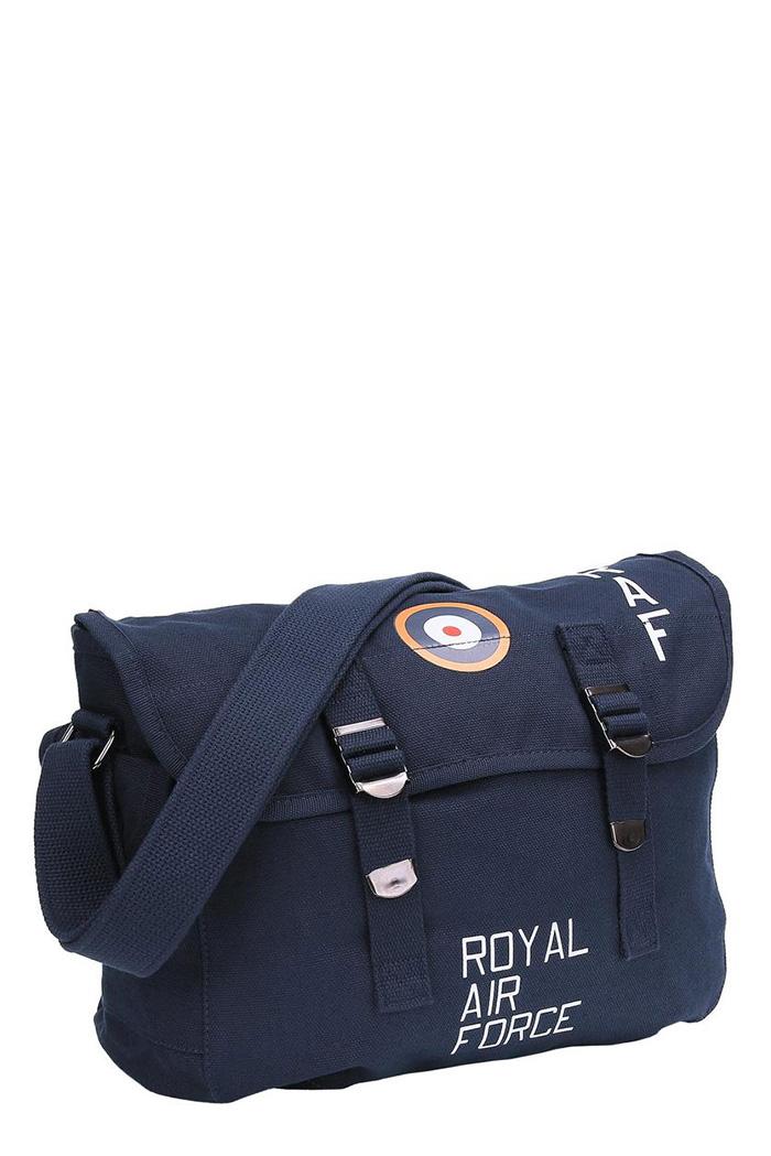 Fostex - fostex pukkel canvas tas blauw raf royal air force 1