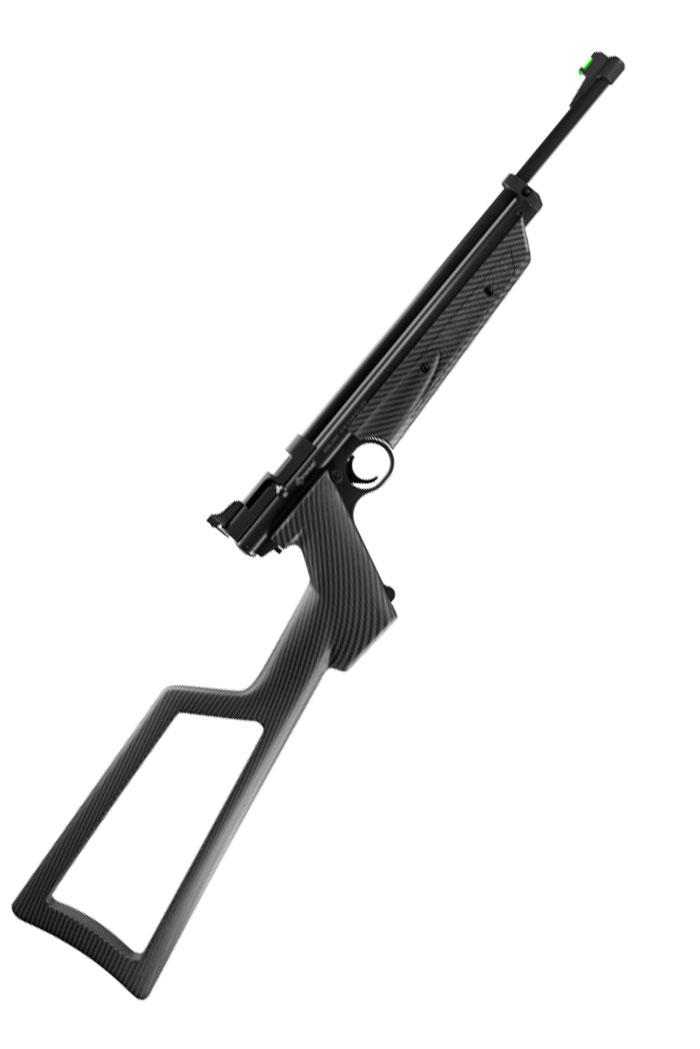 Drifter KIT 5,5mm /  Pomppistool - Geweer /   incl Pellets + Schouderkolf + Rol Out Bag-2858-a