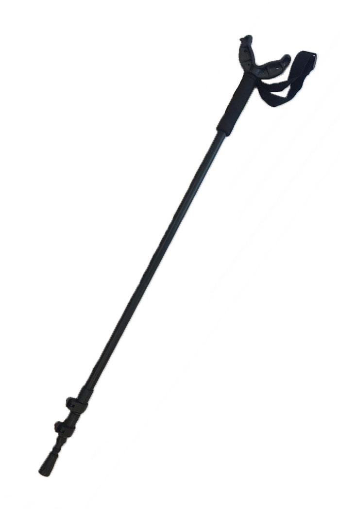 Schietstok Aluminium 90 - 180cm Uitschuifbaar / Rubber Voet -2870-a