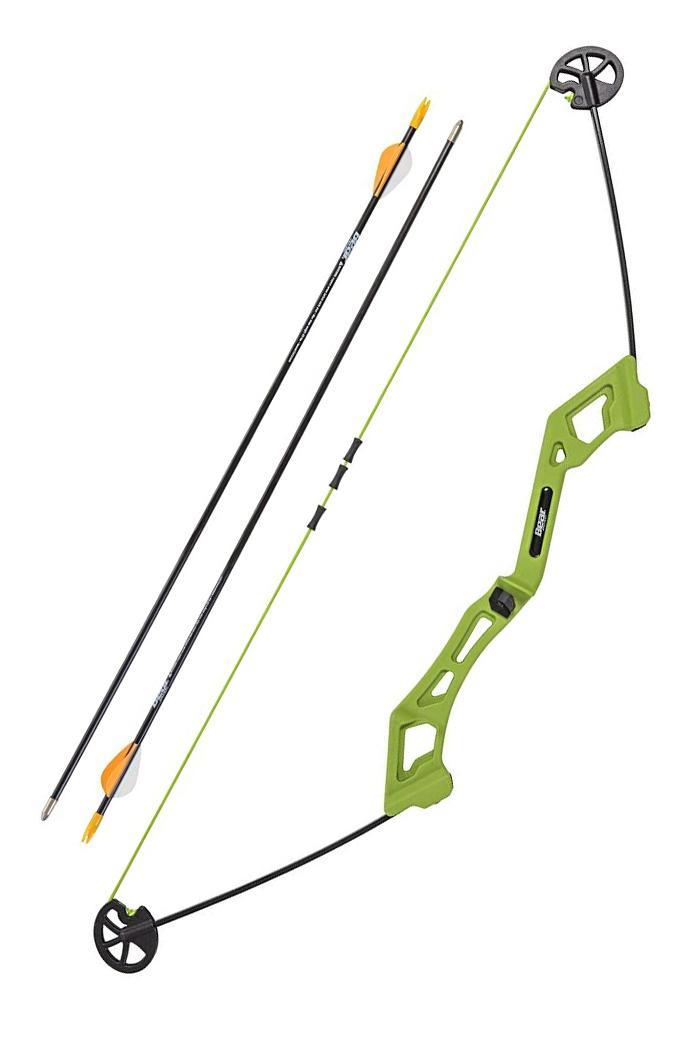 Bear Archery  - bear archery kinder boog groen 16 5 lbs 1