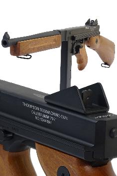 Cybergun - cybergun thompson m1a1 military 6mm airsoft replica aeg semi full auto 380 schots 1