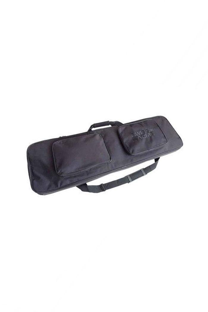 Airsoft Case 98x25cm BLACK met draagband / 2x zijvak-2908-a