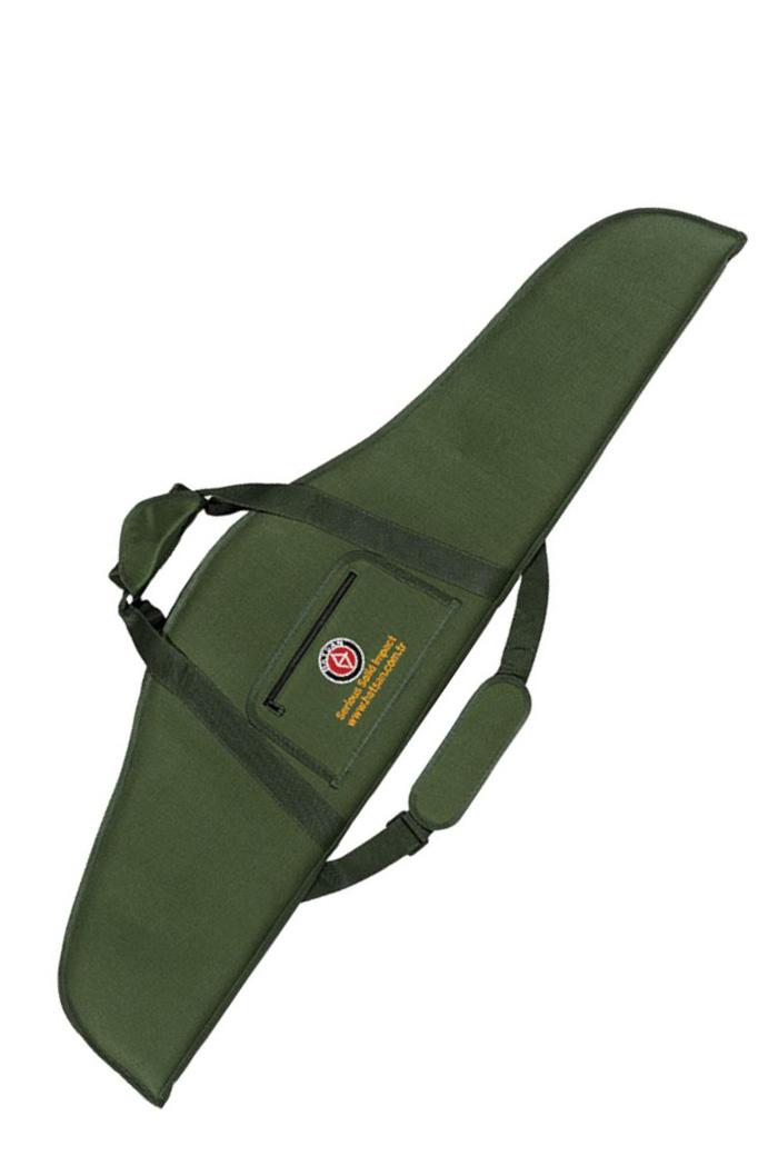 Gunbag Groen 125cm gevoerd met Schouderdraagband-3008-a
