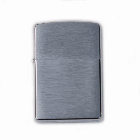 Zippo Benzine Aansteker Chrome Satijn Grijs USA-3021-a