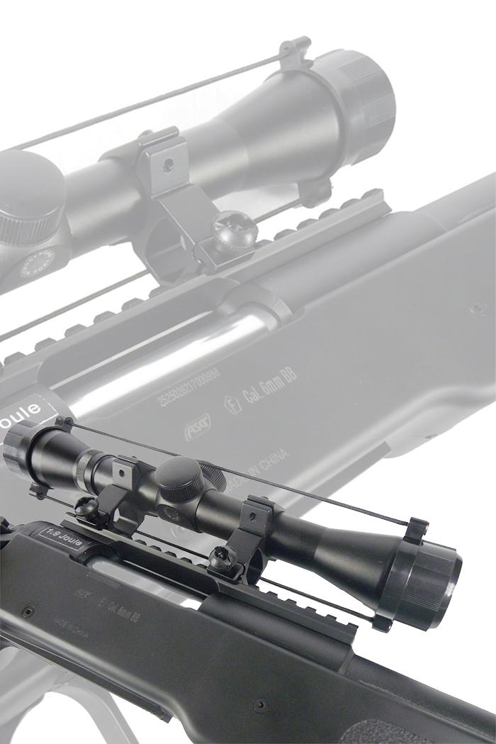 ASG - asg airsoft sniper rifle 6mm 20 schots 1 7 joule gewicht 3 kilo groene kolf 2