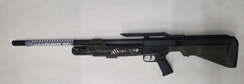 Hammer .510 / OCCASSION-GEBRUIKT   / Persluchtbuks Regulated / 2 Schots Magazijn / 950 Joule / 300 Bar-3124-a