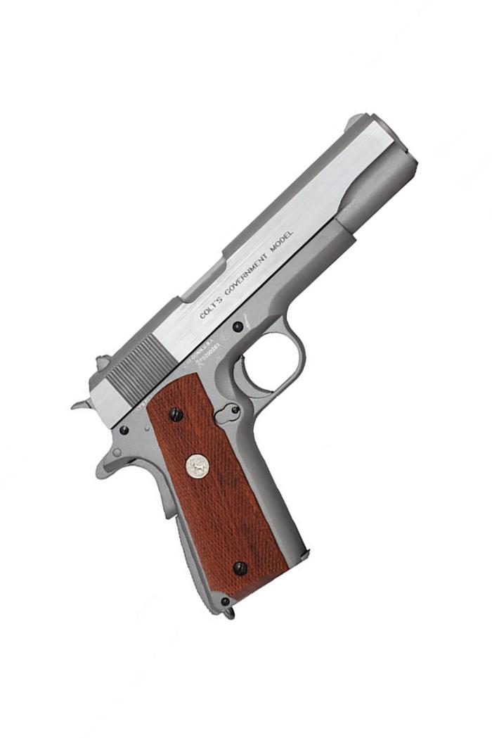 Colt model .45 Zilver 6mm Airsoft-315-a