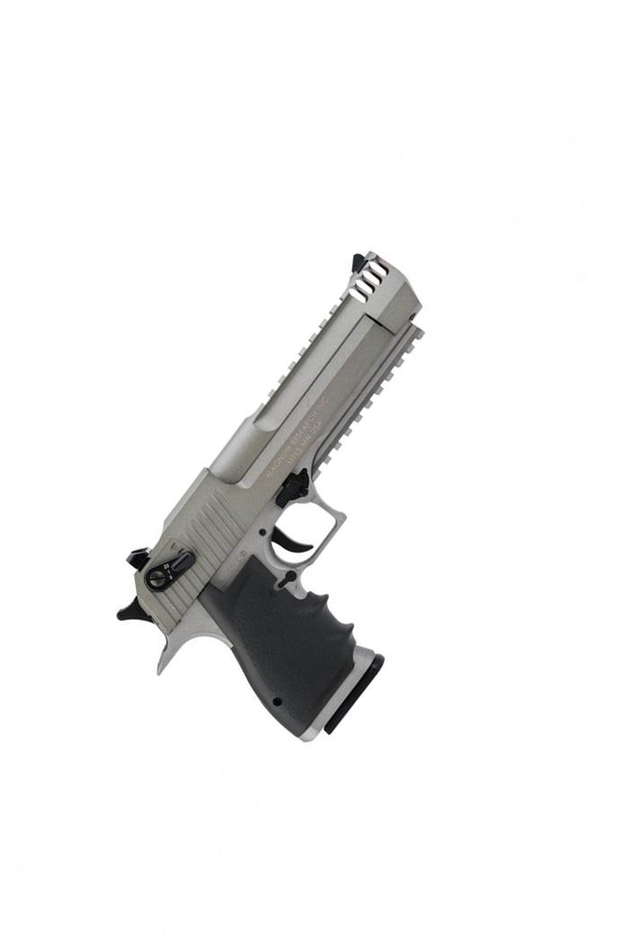 Desert Eagle 6mm Airsoft pistool /  Semi en Full Auto Co2  /  MIDDEL GRIJS-317-a
