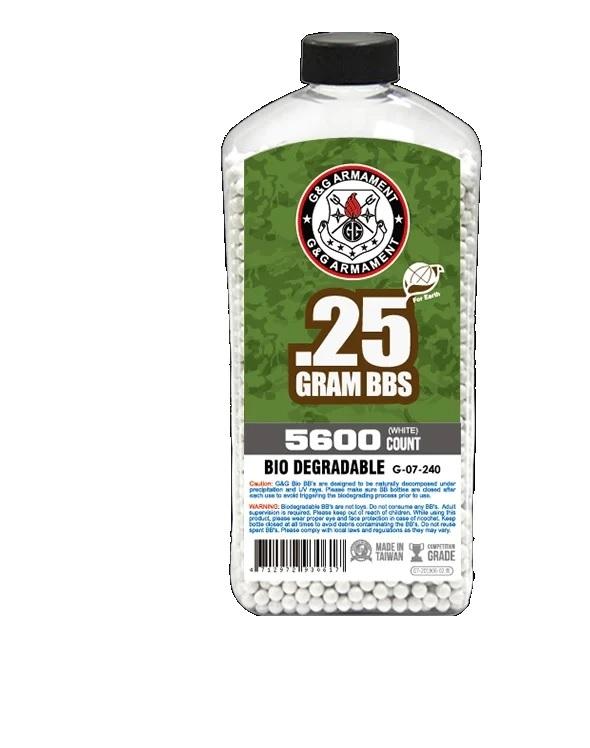 G & G - g g bio degradable 25 grain airsoft bb s 1 1