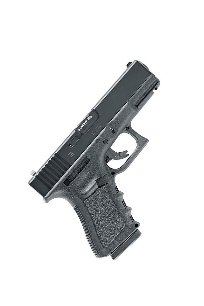 Glock 19 - Gen4 /   Greengas /  6mm Airsoftpistool  /  19 Schots / 1 Joule -331-a