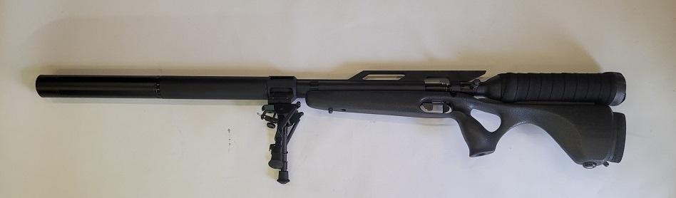Gunpower TEXAN .45 OCCASSION- GETUNDE VERSIE / 750 JOULE / INCL 2-POOT / GEWEERKOFFER / MAD DOG GEWEERKOLF / 1200x MAXIBALL SOLIDS-3340-a