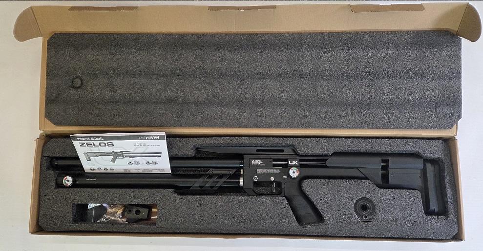 Zelos Bullpup OCCASSION -ZGAN   / PCP Persluchtbuks 6,35mm Gereguleerd / Energie ; 60 Joule / 2X 18 Schots magazijn-3824-a