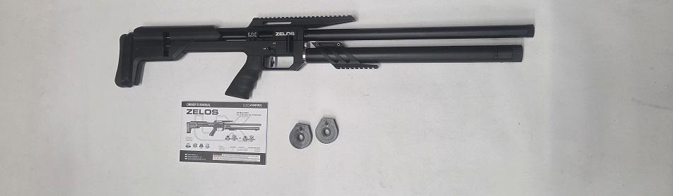 Zelos Bullpup OCCASSION -ZGAN   / PCP Persluchtbuks 6,35mm Gereguleerd / Energie ; 60 Joule / 2X 18 Schots magazijn-3824-a
