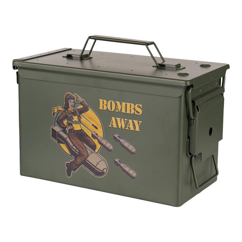Munitiekist .50   Bombs Away / Groen-3951-a