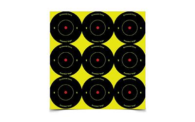 TERUG IN VOORRAAD  /  Schietstickers met effect (108 stuks zelfklevend) Doorsnee ; 5 cm. -3981-a