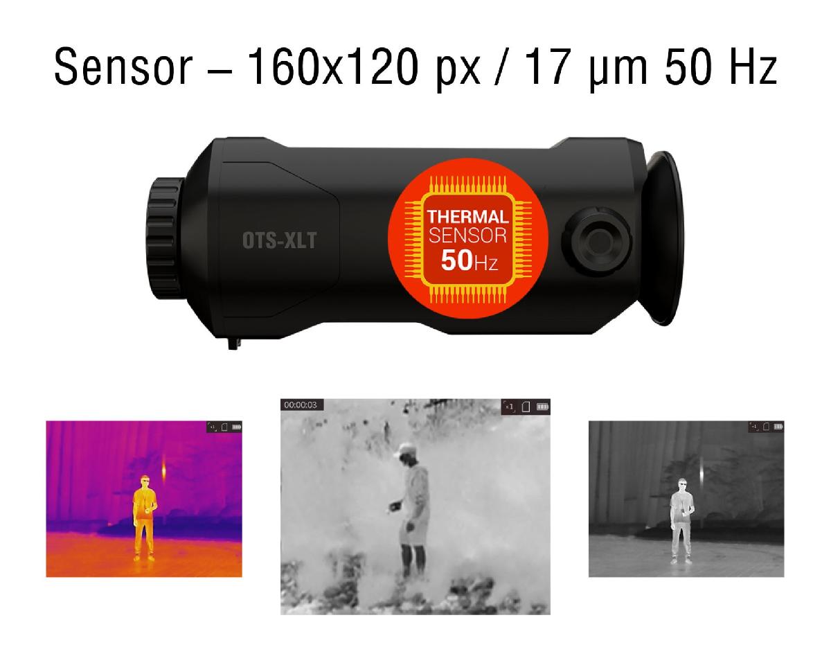 OTS XLT Thermische Monoculair NightVision / Vergroting ; 2x tot max 8x-4009-a
