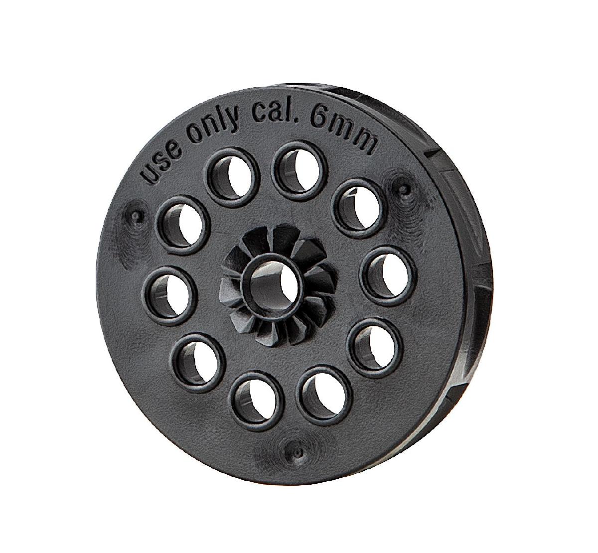 VERWACHT 5 MEI  /   ELITE FORCE ( Umarex 2.6446.1 ) ) Spare Magazine H8R Gen 2 BLACK / 10 Schots 6mm Round-4163-a