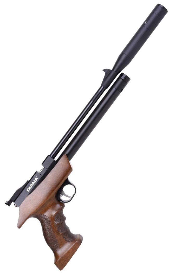 Bandit PCP Airpistol 4,5mm Wood / 9 Schots / 13 Joule-862-a