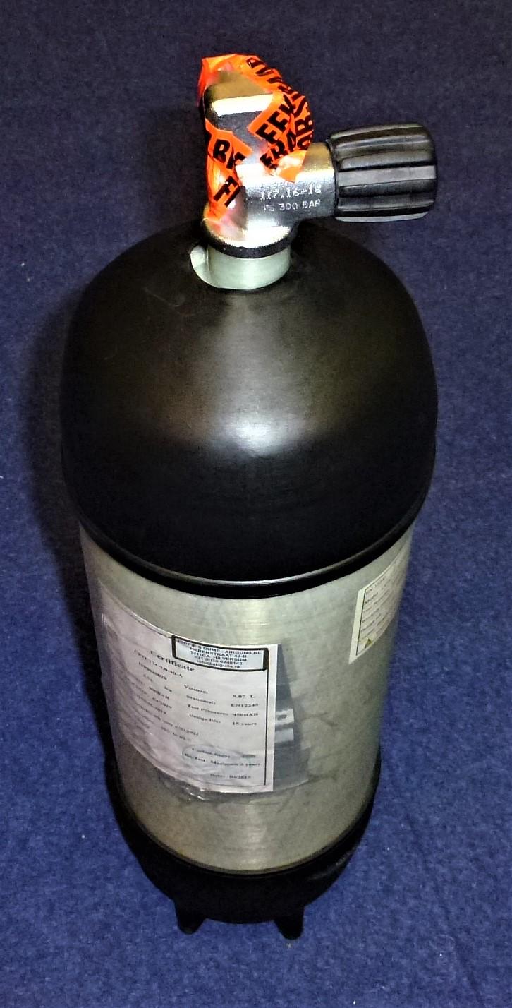 Eigen merk - eigen merk vulfles karbon 9 liter 300 bar 1