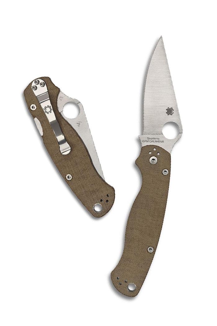 Spyderco - spyderco spyderco para military 2 cpm cruwear 1