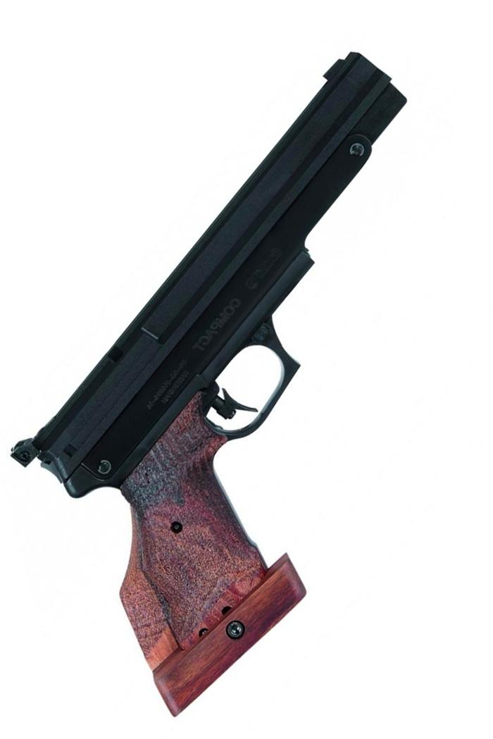 Compact LEFT Handed PreCompressed Air Competition Pistol 4,5mm + koffertje + Kogeltjes-980-a